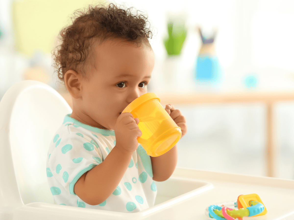 Moving Baby from Bottle to Cup