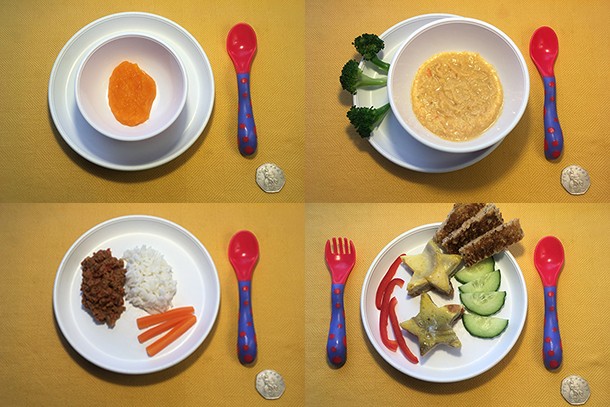 Baby Food Staging: Introducing Solid Food in 4 Stages!