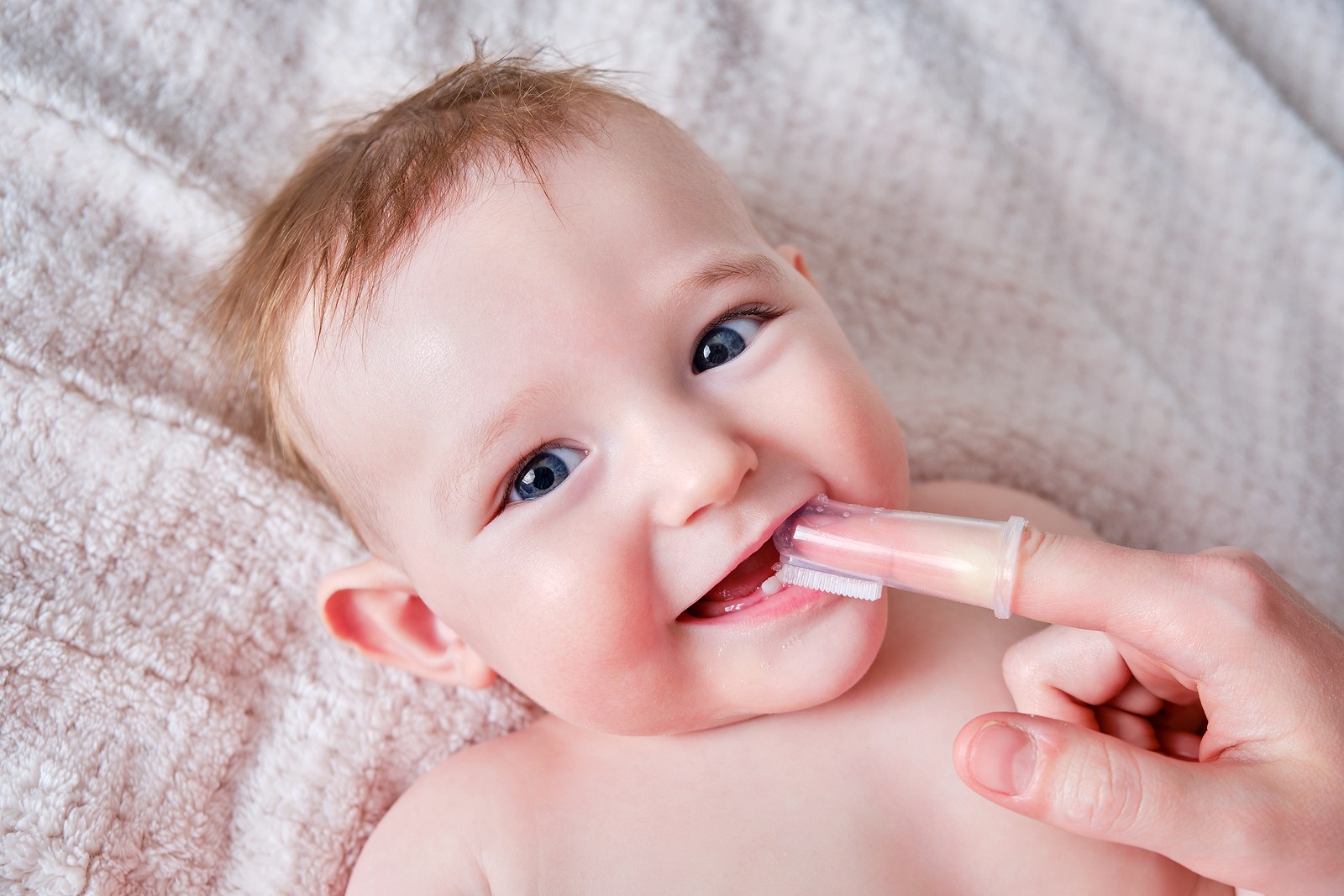 Baby Tooth Brushing